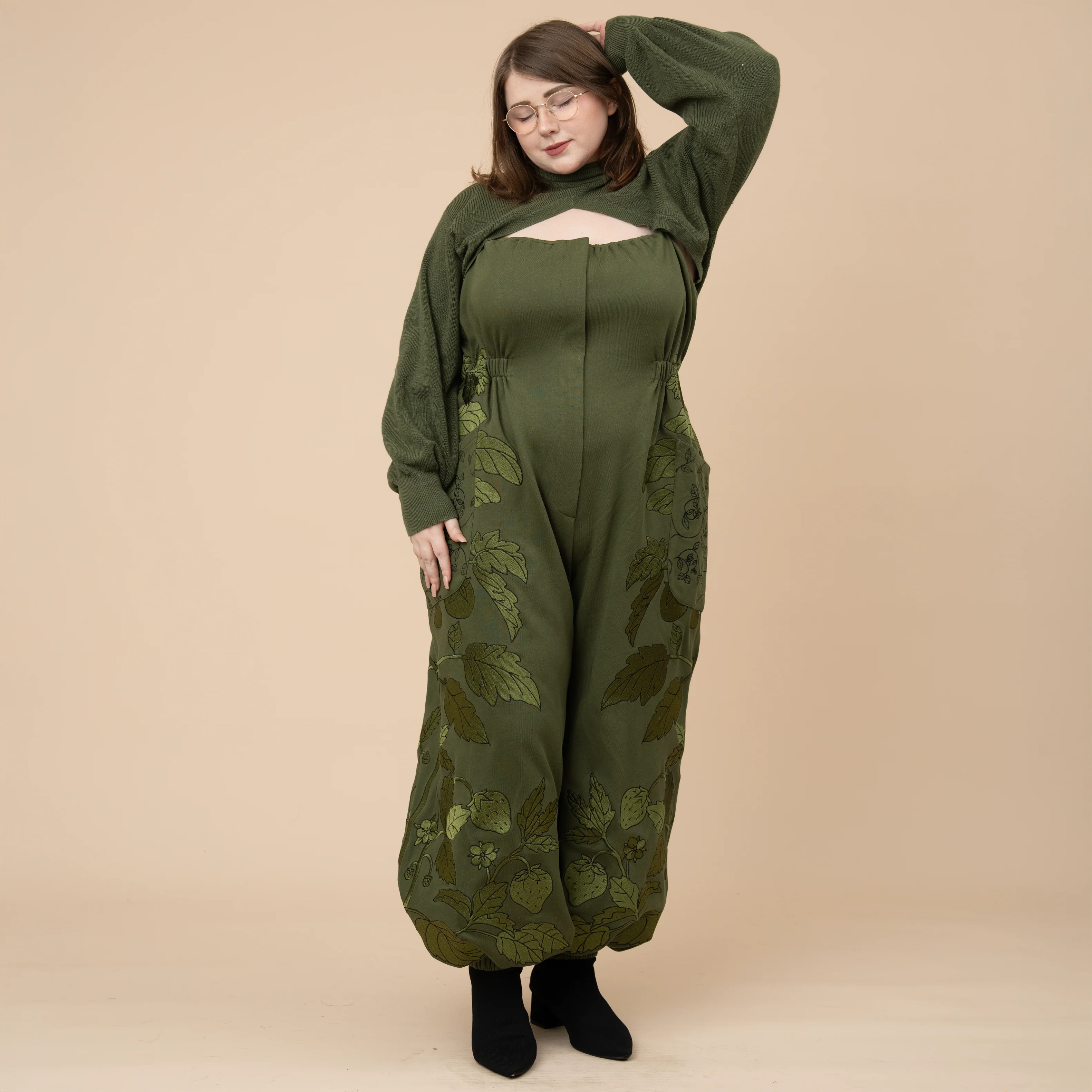 Evergreen "Shirtless Sleeves" Shrug - Image 12