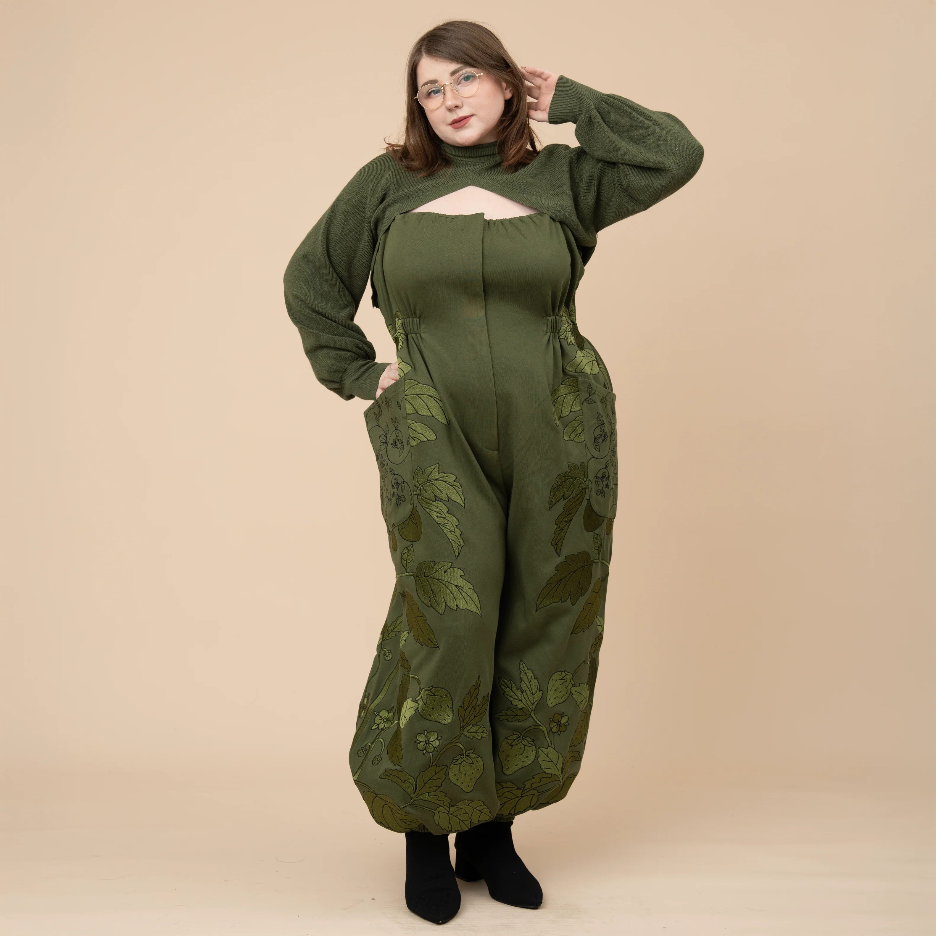 Evergreen "Shirtless Sleeves" Shrug - Image 14