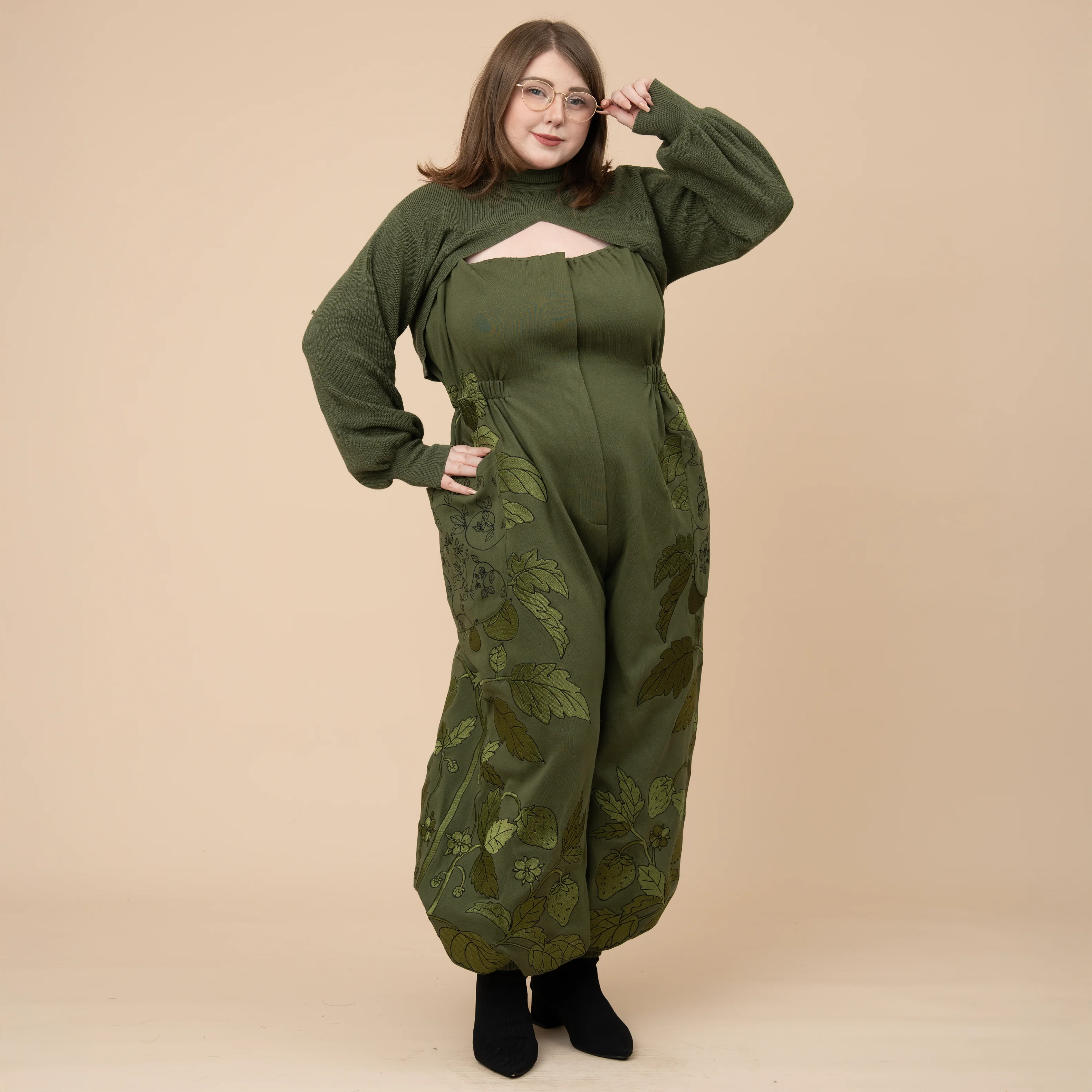 Evergreen "Shirtless Sleeves" Shrug - Image 4
