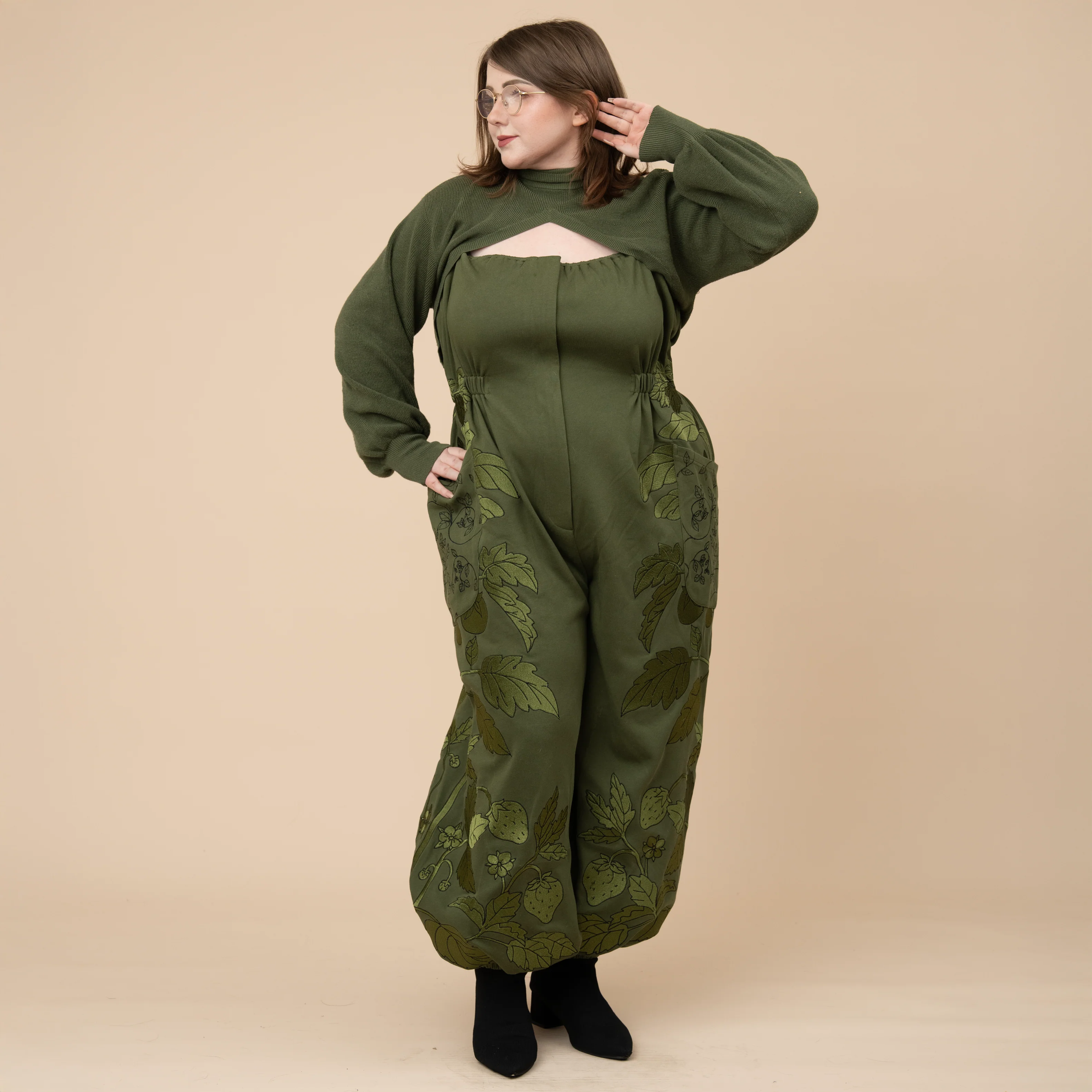 Evergreen "Shirtless Sleeves" Shrug - Image 6