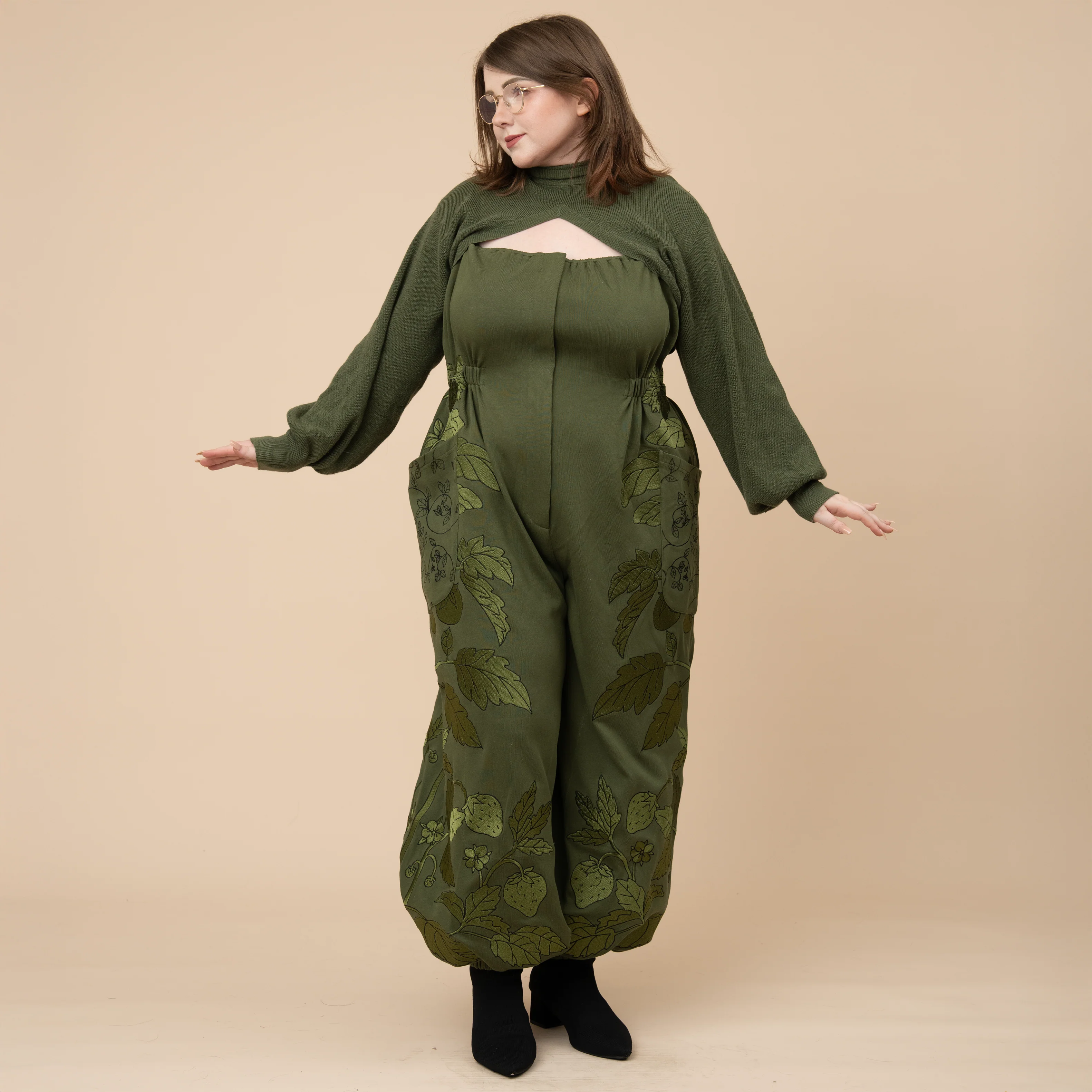 Evergreen "Shirtless Sleeves" Shrug - Image 7