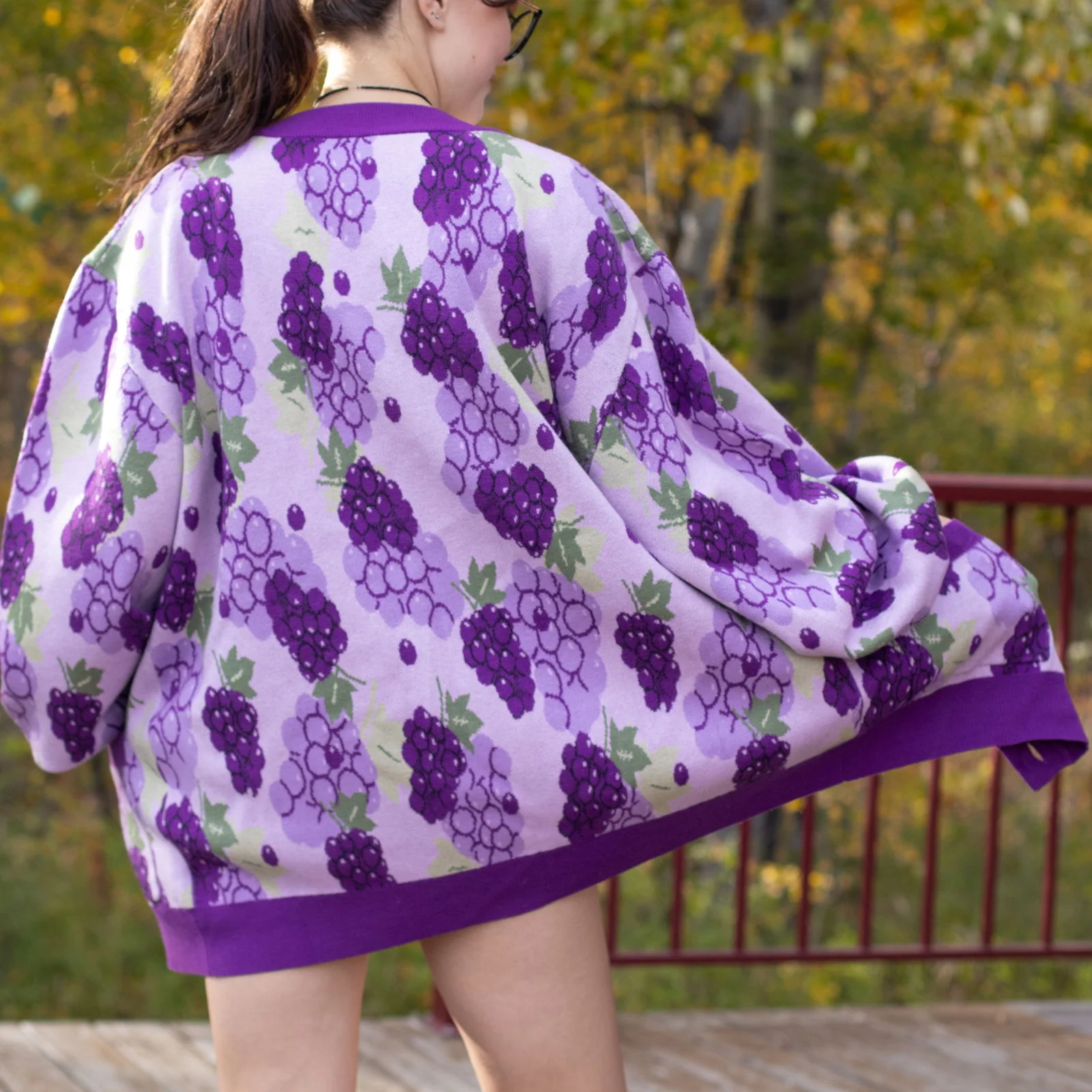 Grape Cardigan - Image 13