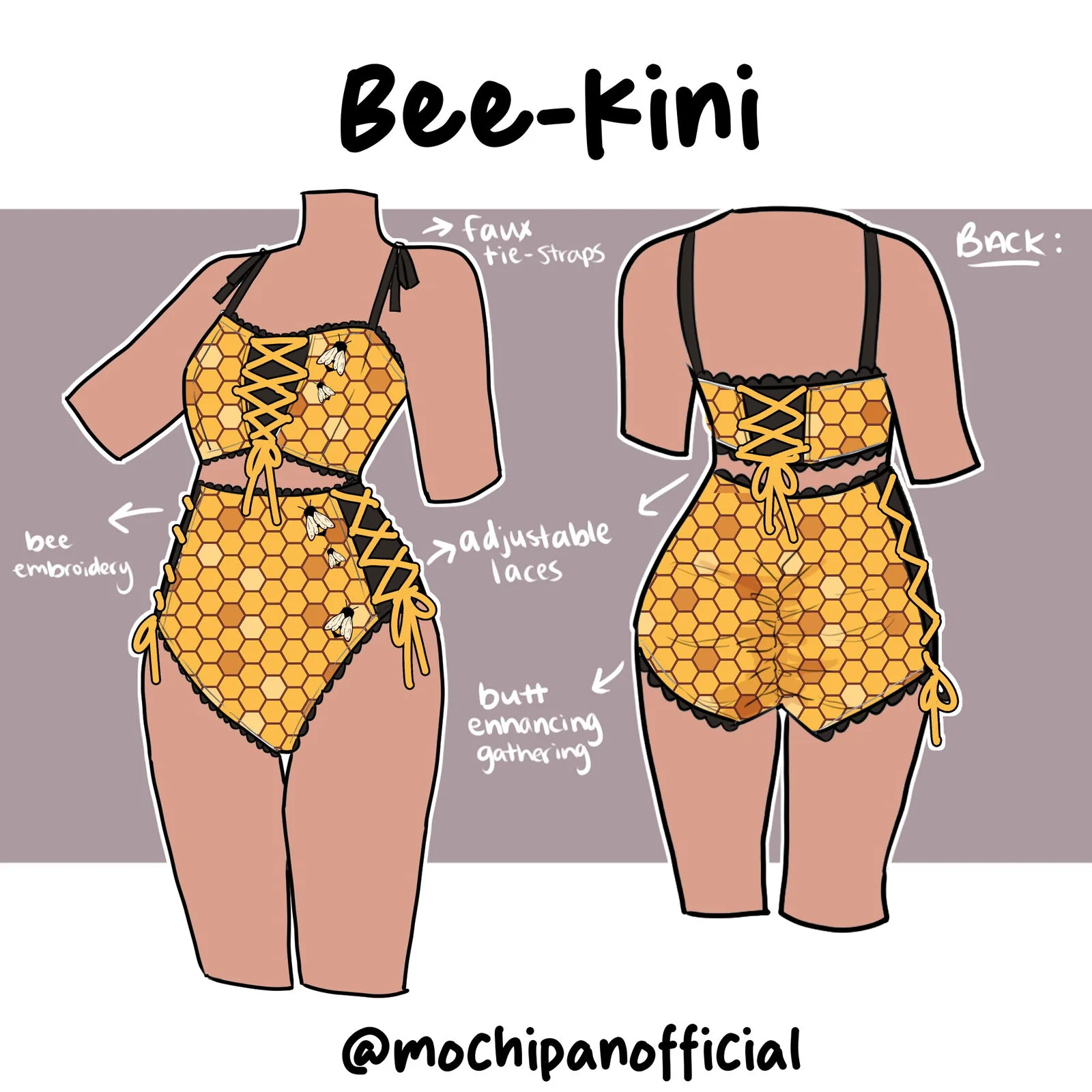 Bee-Kini (Tops/Bottoms sold SEPARATELY) - Image 9