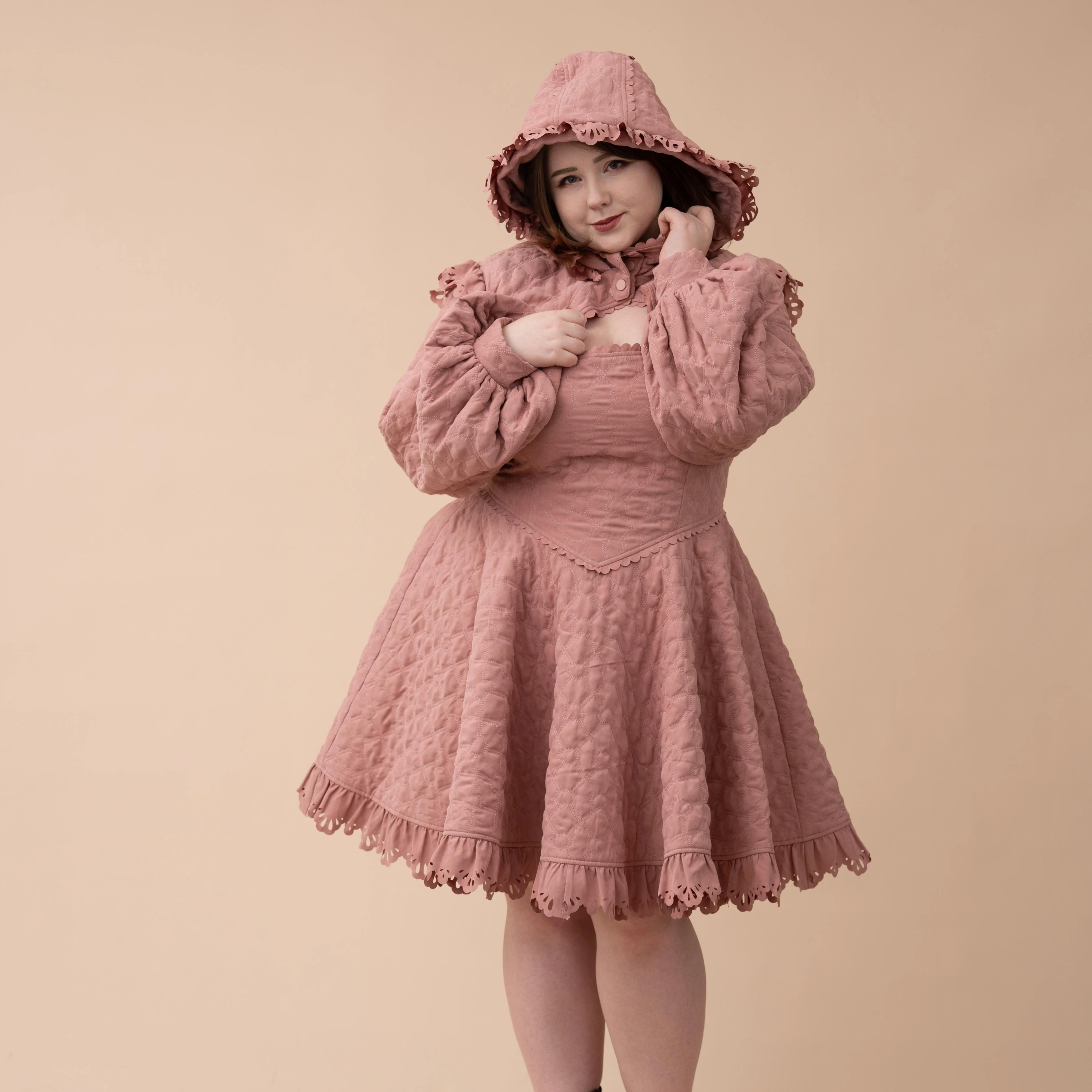 Lover's Quilted Jacket Shrug - Image 5