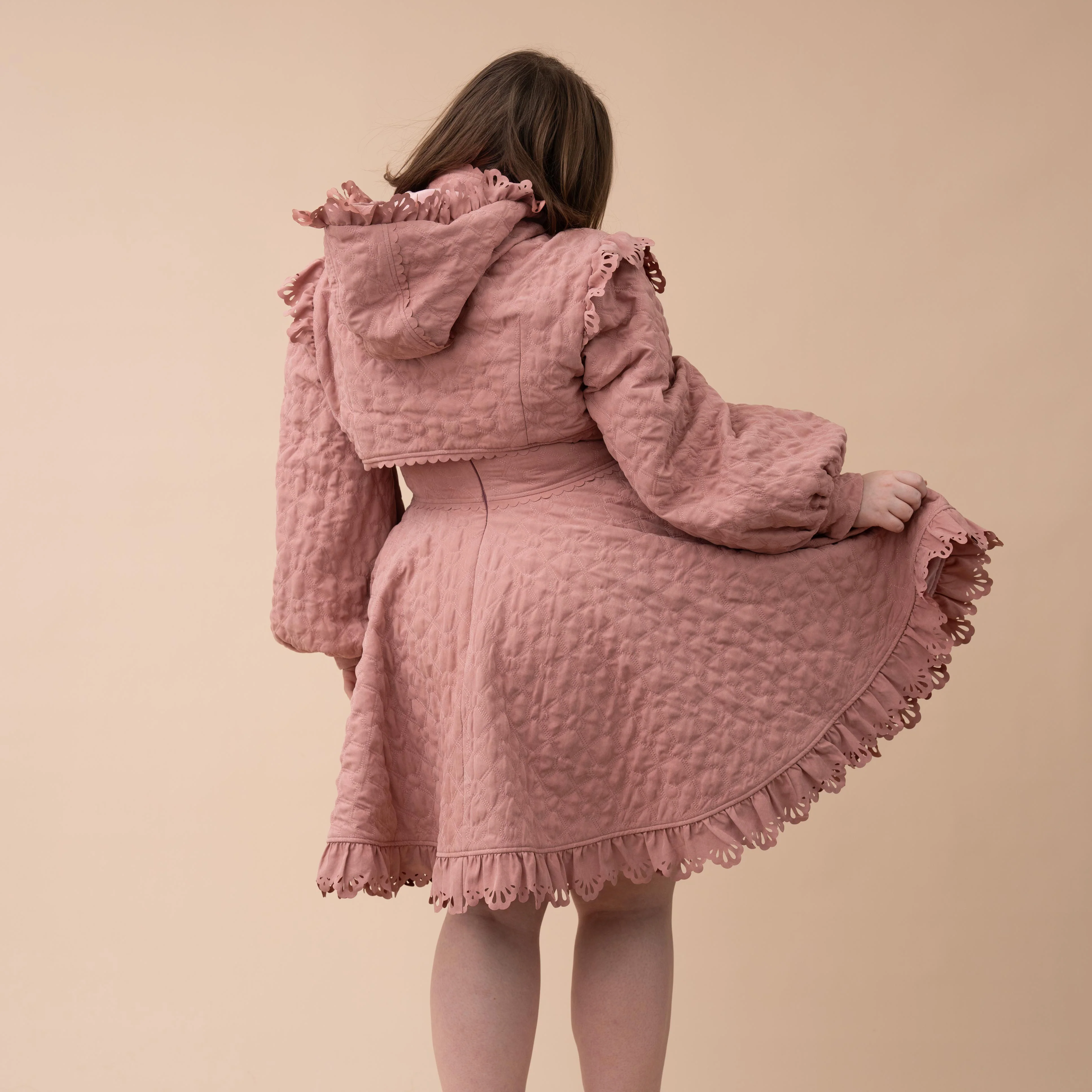 Lover's Quilted Jacket Shrug - Image 8