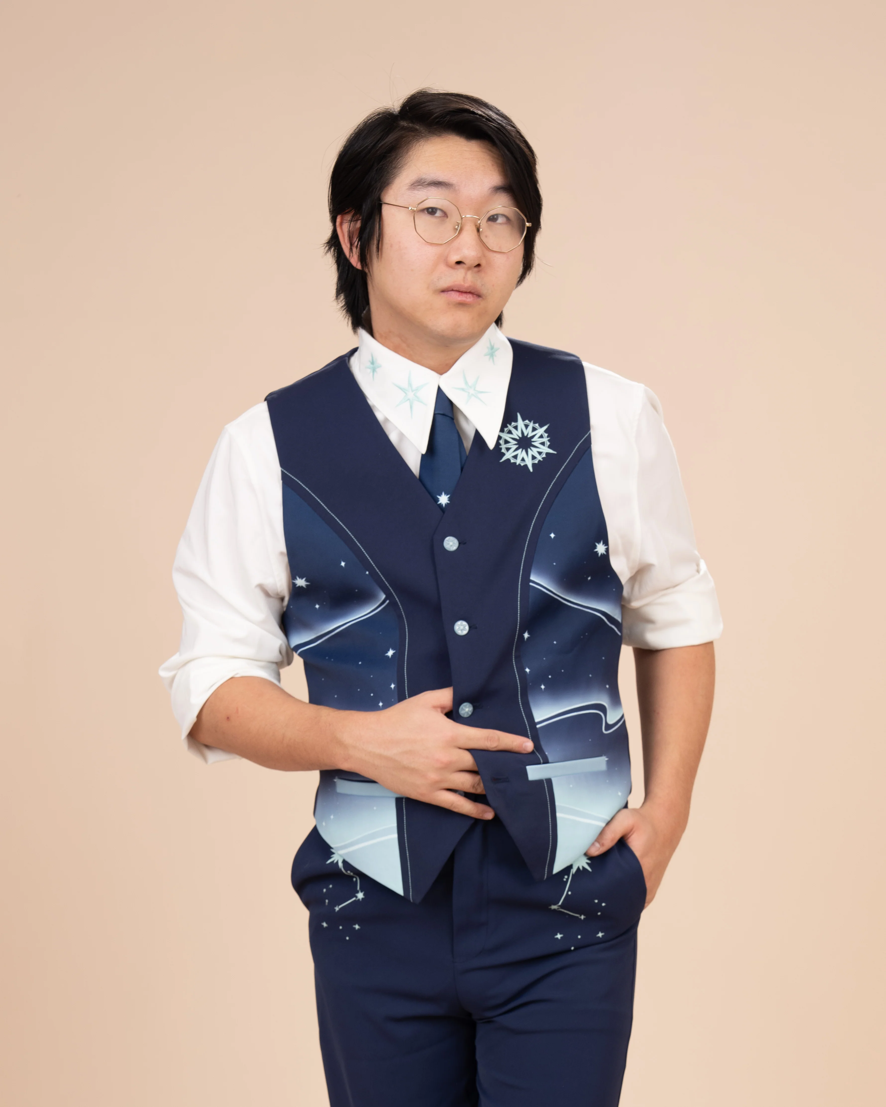 (Pre-Order CLOSED) Aurora Borealis Button Down Shirt (Estimated Shipping July 15th - 30th, 2026) - Image 3