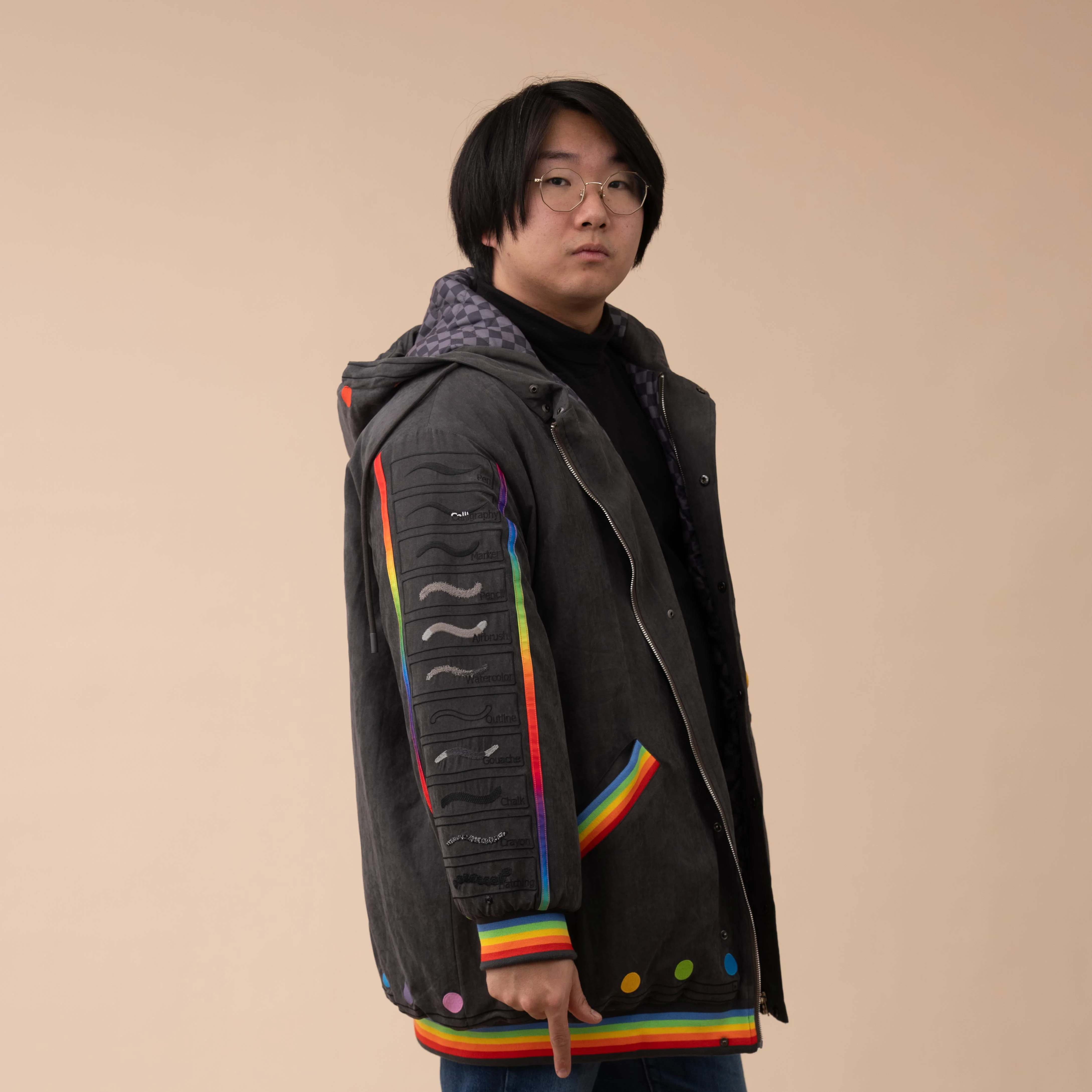 Dark Mode Artist Jacket - Image 10