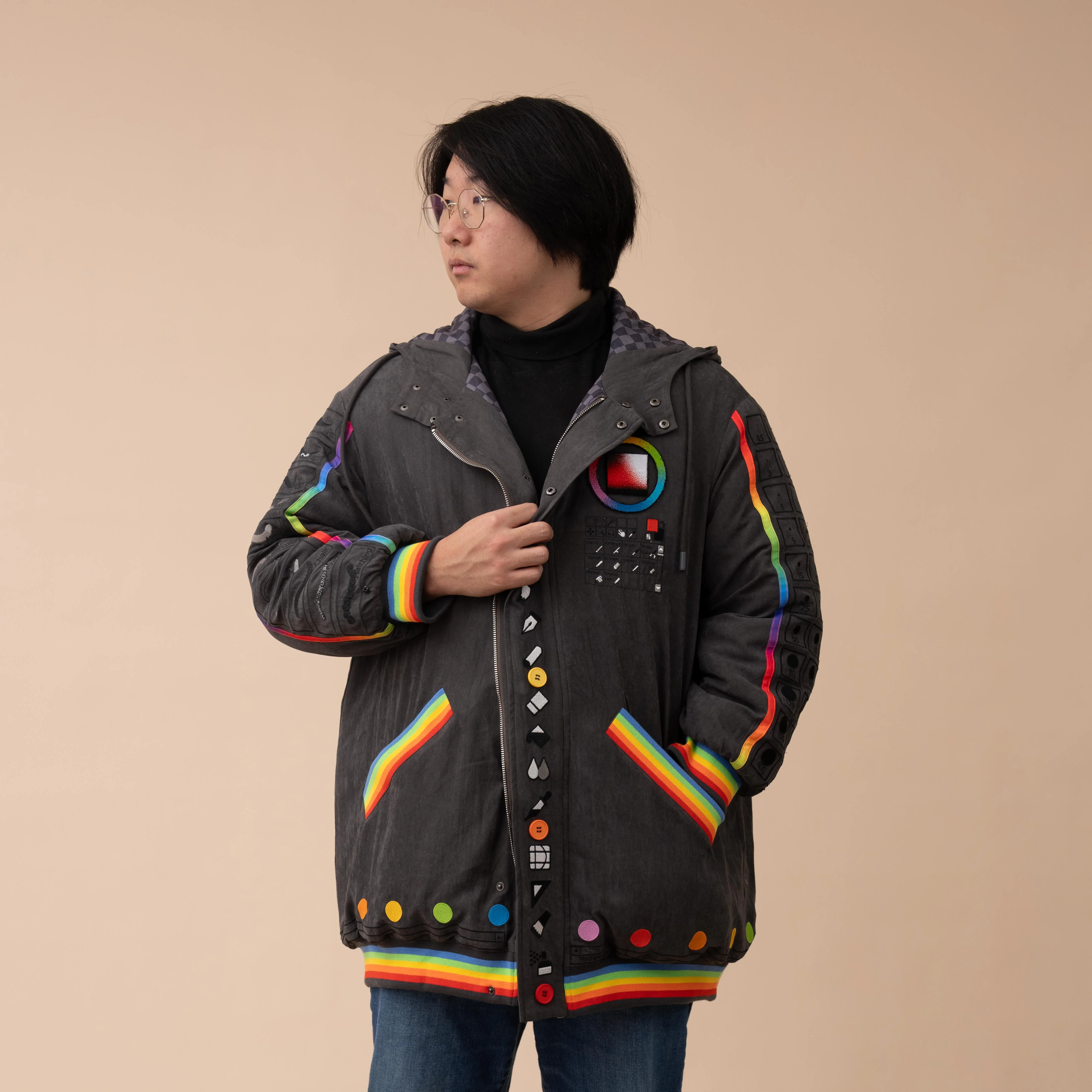 Dark Mode Artist Jacket - Image 11