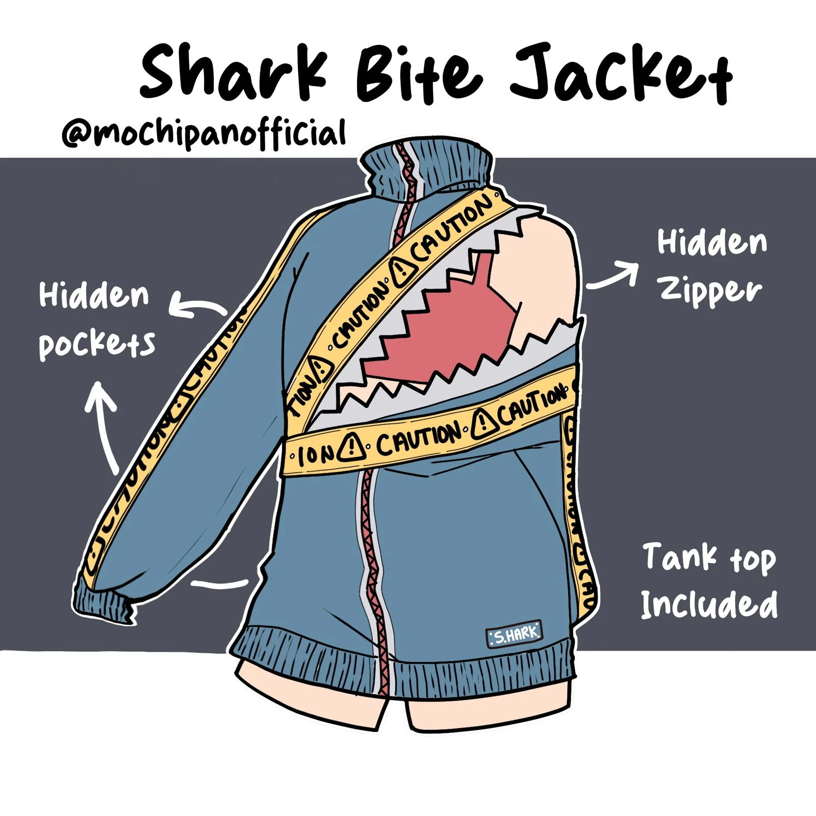 Shark Bite Jacket - Image 20