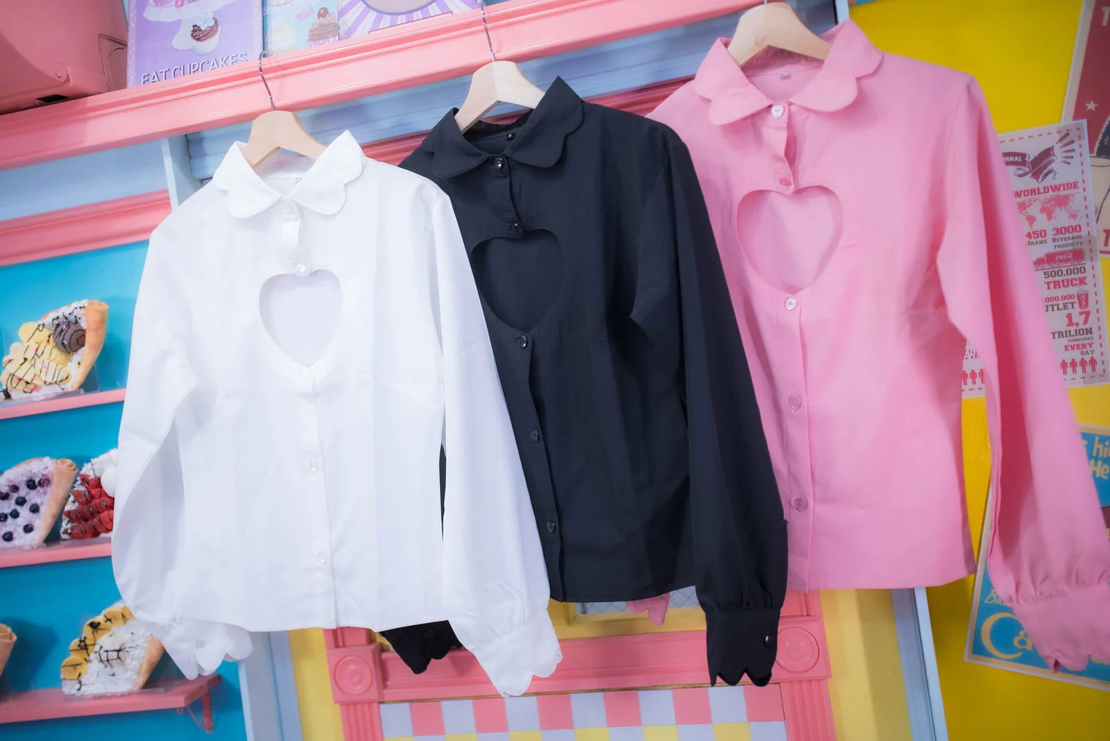 Shibuya's Heart Shirt (White) - Image 5