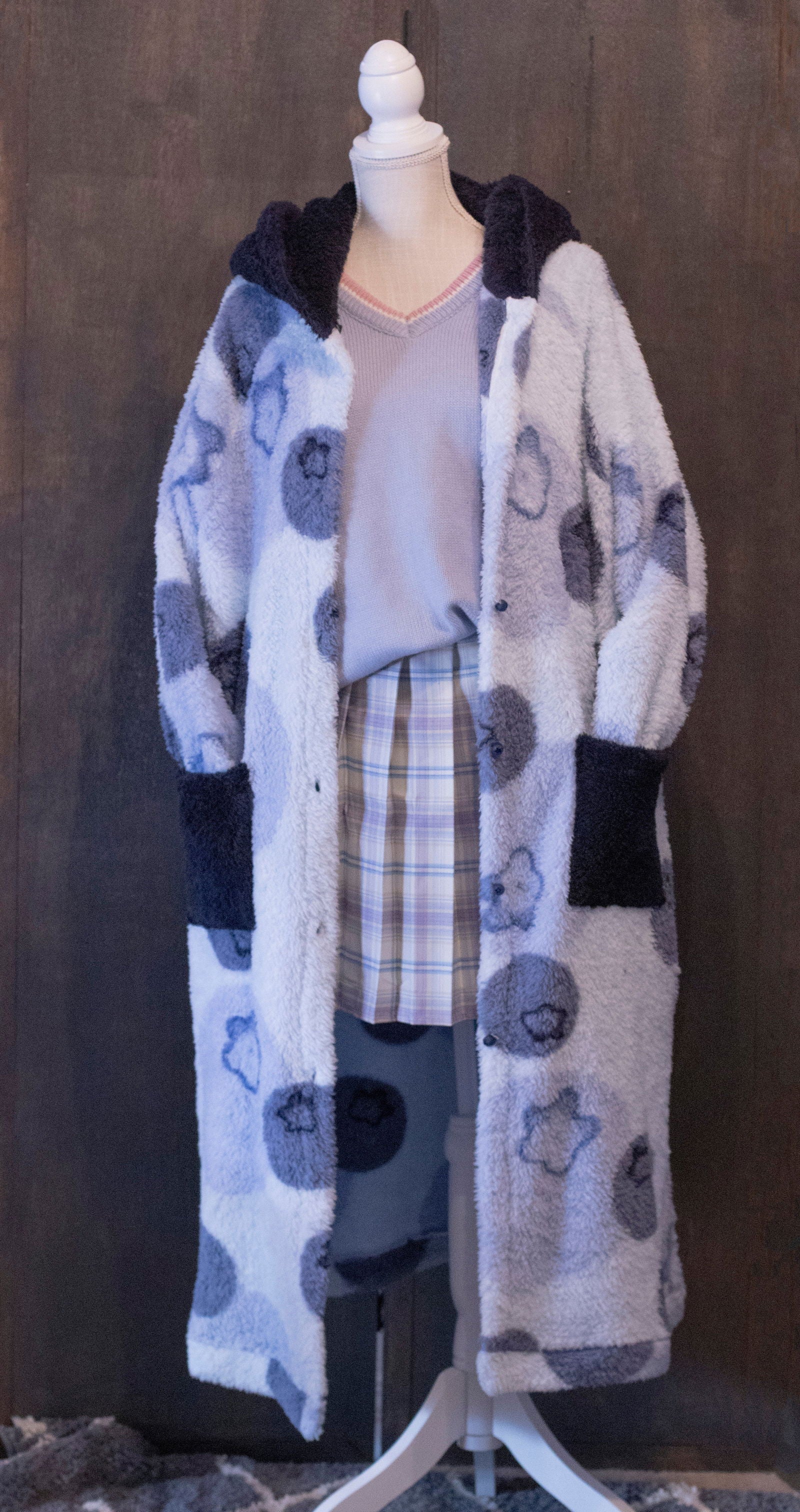 (Interest Check) Soft & Cozy Blueberry Robe - Image 4