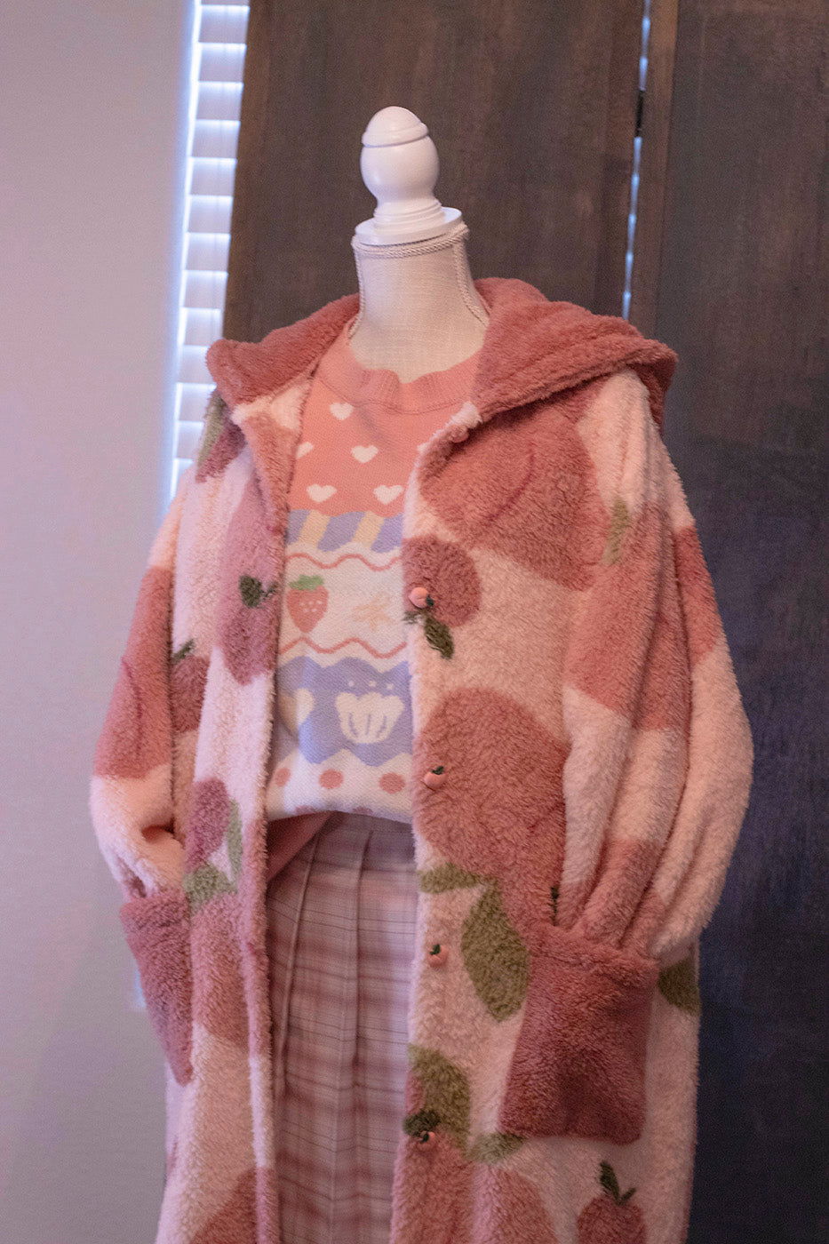 (Interest Check) Soft & Cozy Peach Robe - Image 6