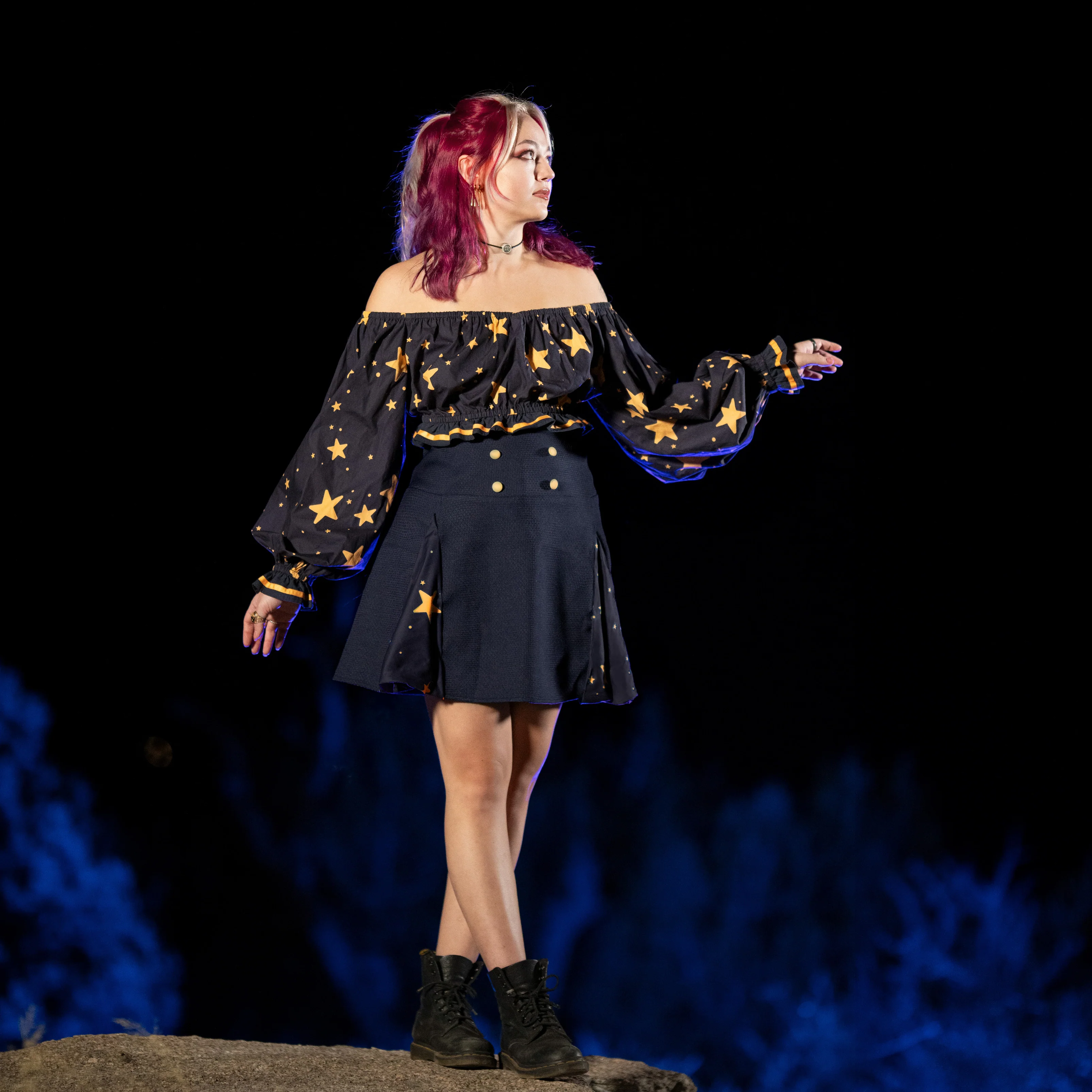 Starry Night Crop Top - Image 3