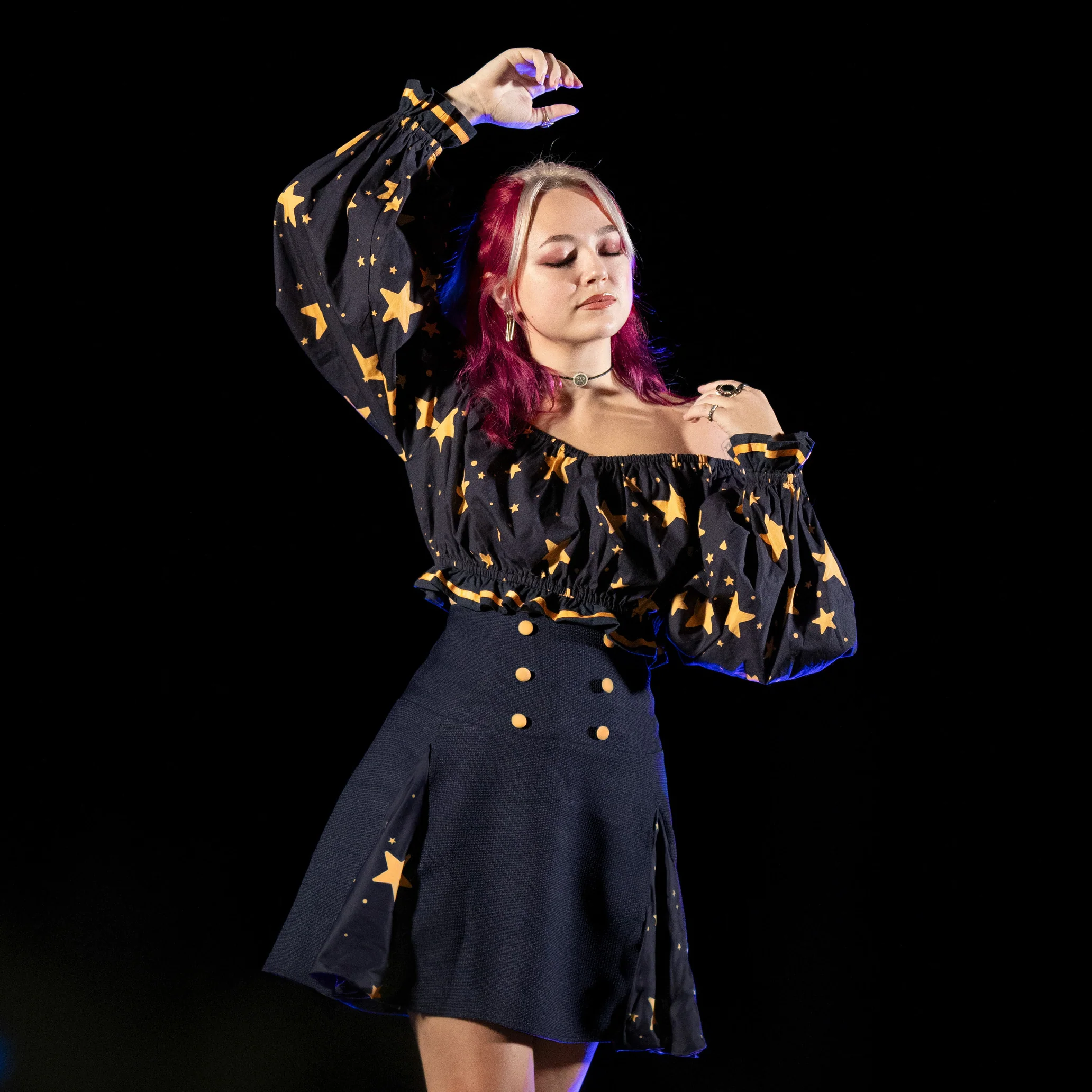 Starry Night Crop Top - Image 4