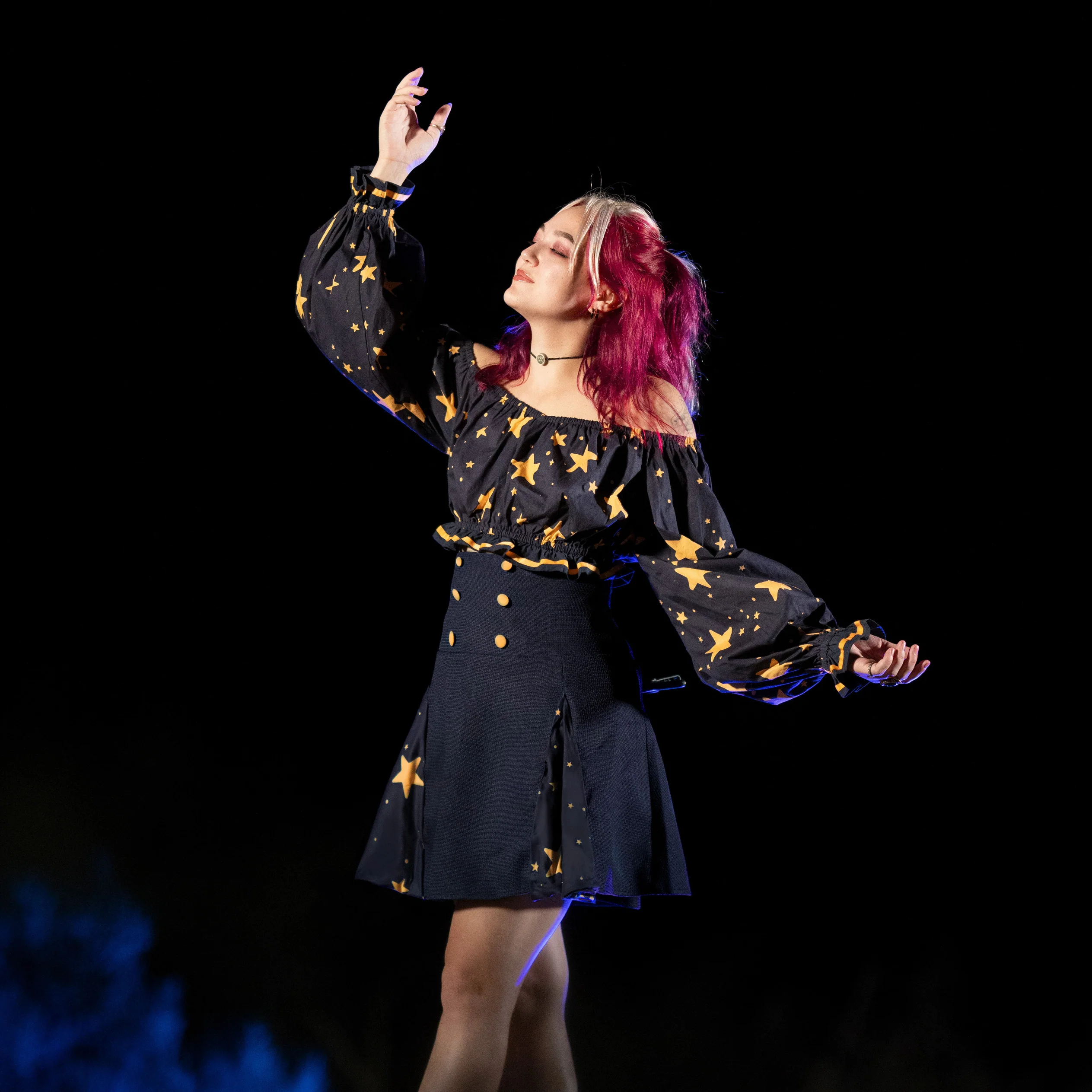 Starry Night Crop Top - Image 6
