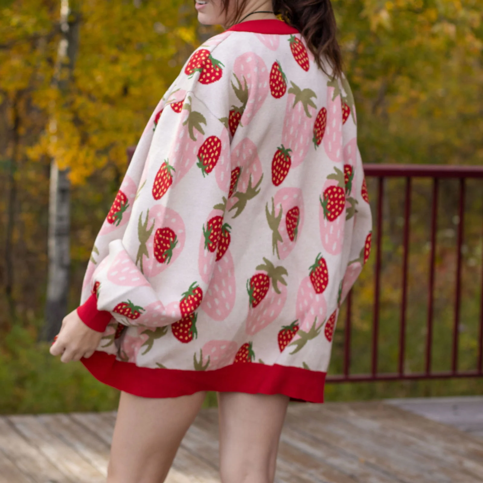 Strawberry Cardigan - Image 7