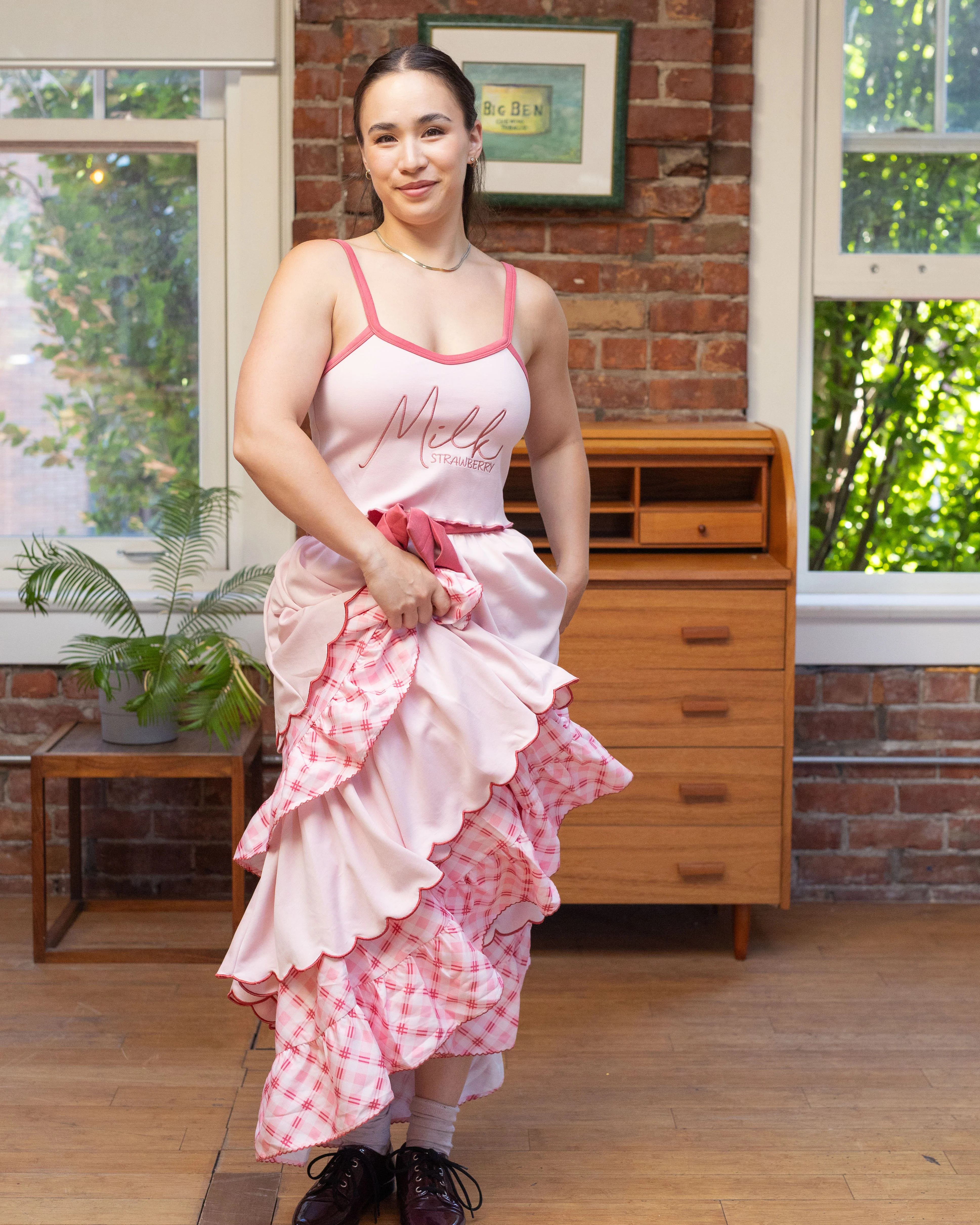 Strawberry Milk Layered Skirt - Image 7