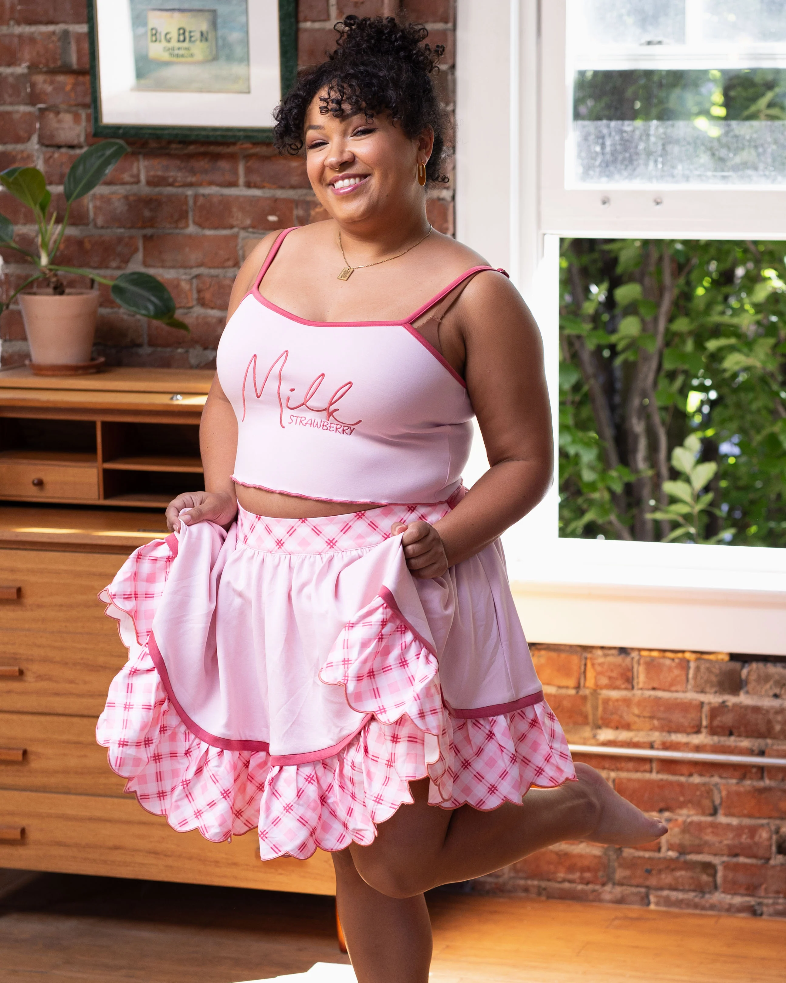 Strawberry Milk Skirt - Image 4