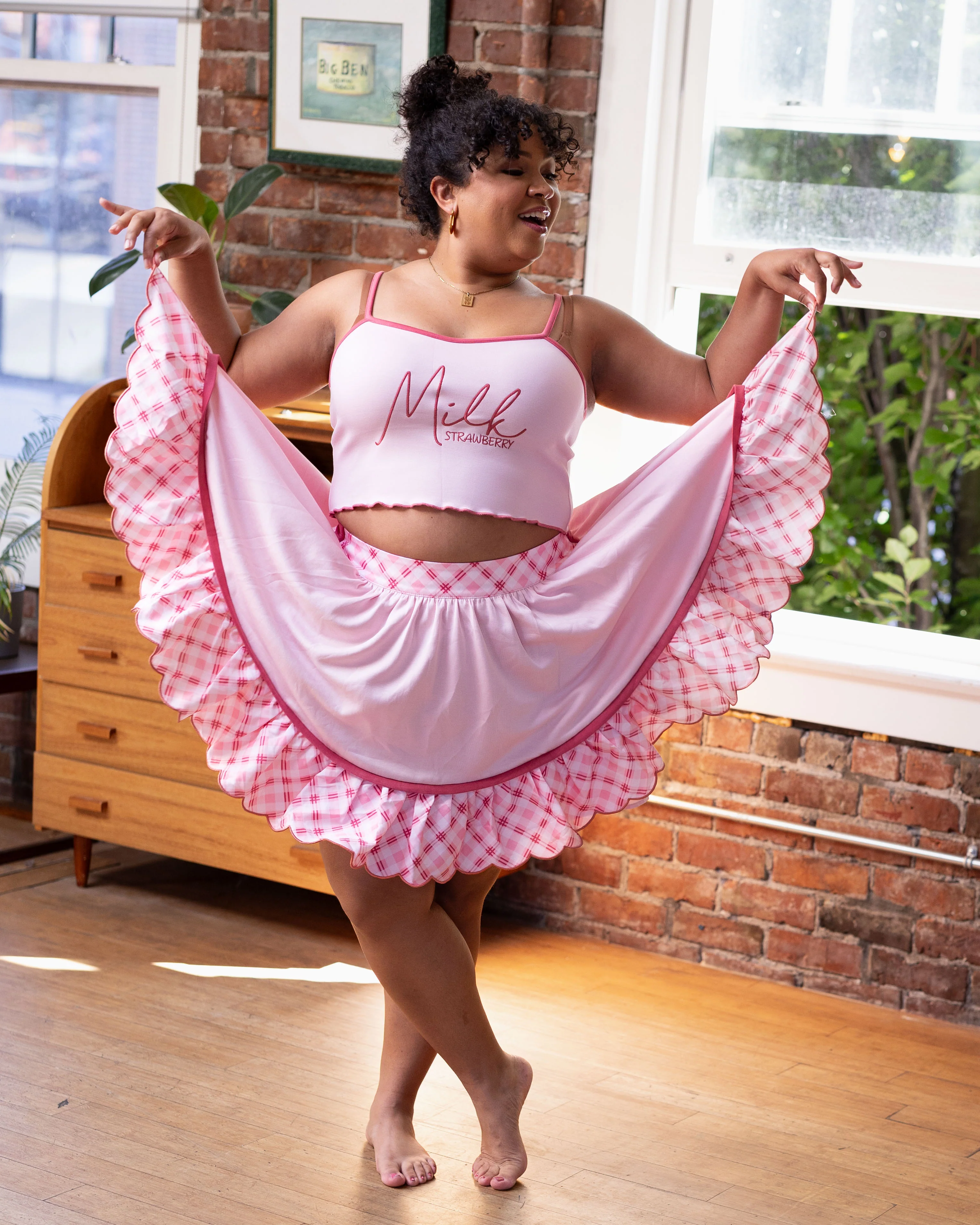 Strawberry Milk Skirt - Image 8