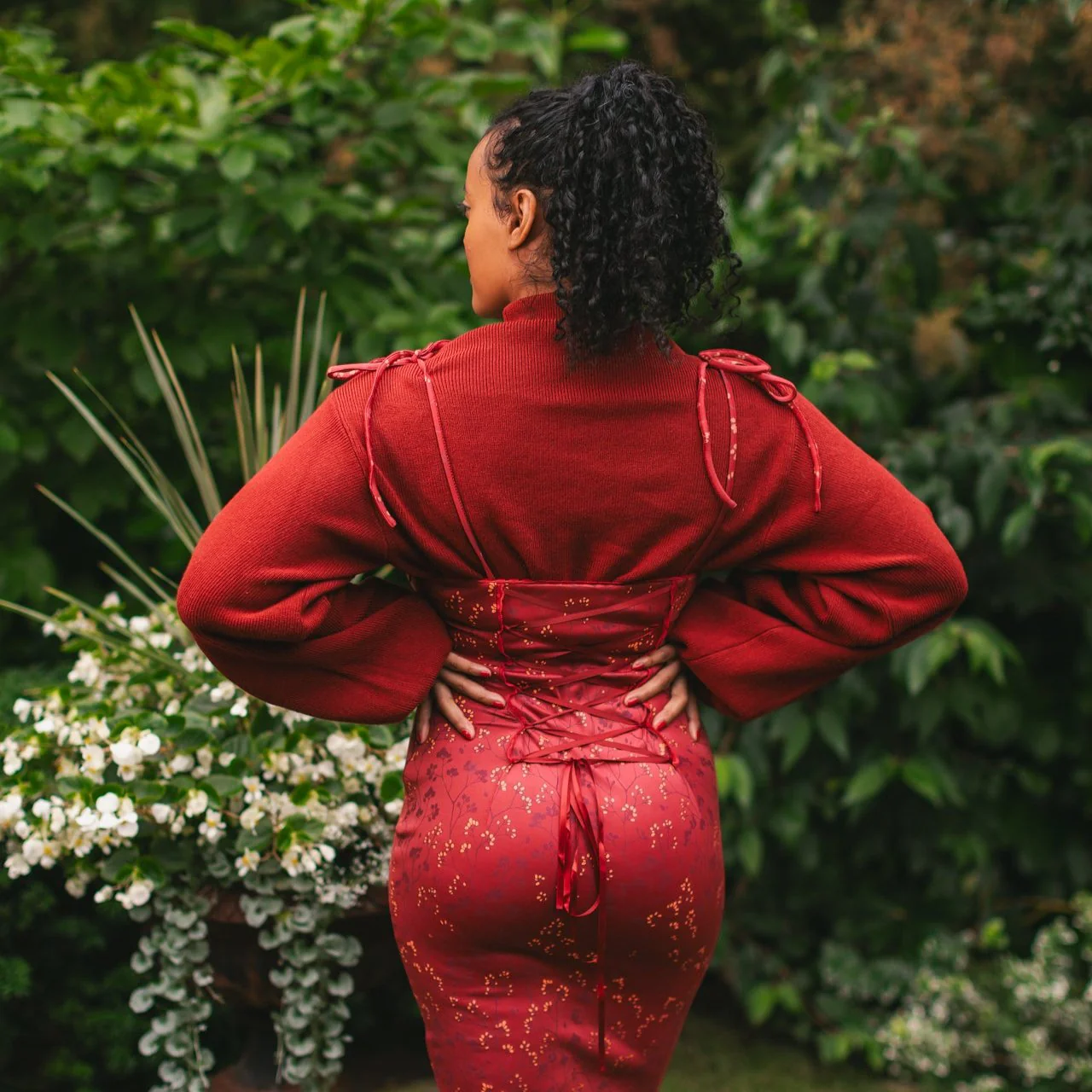 Strawberry "Shirtless Sleeves" Shrug - Image 3