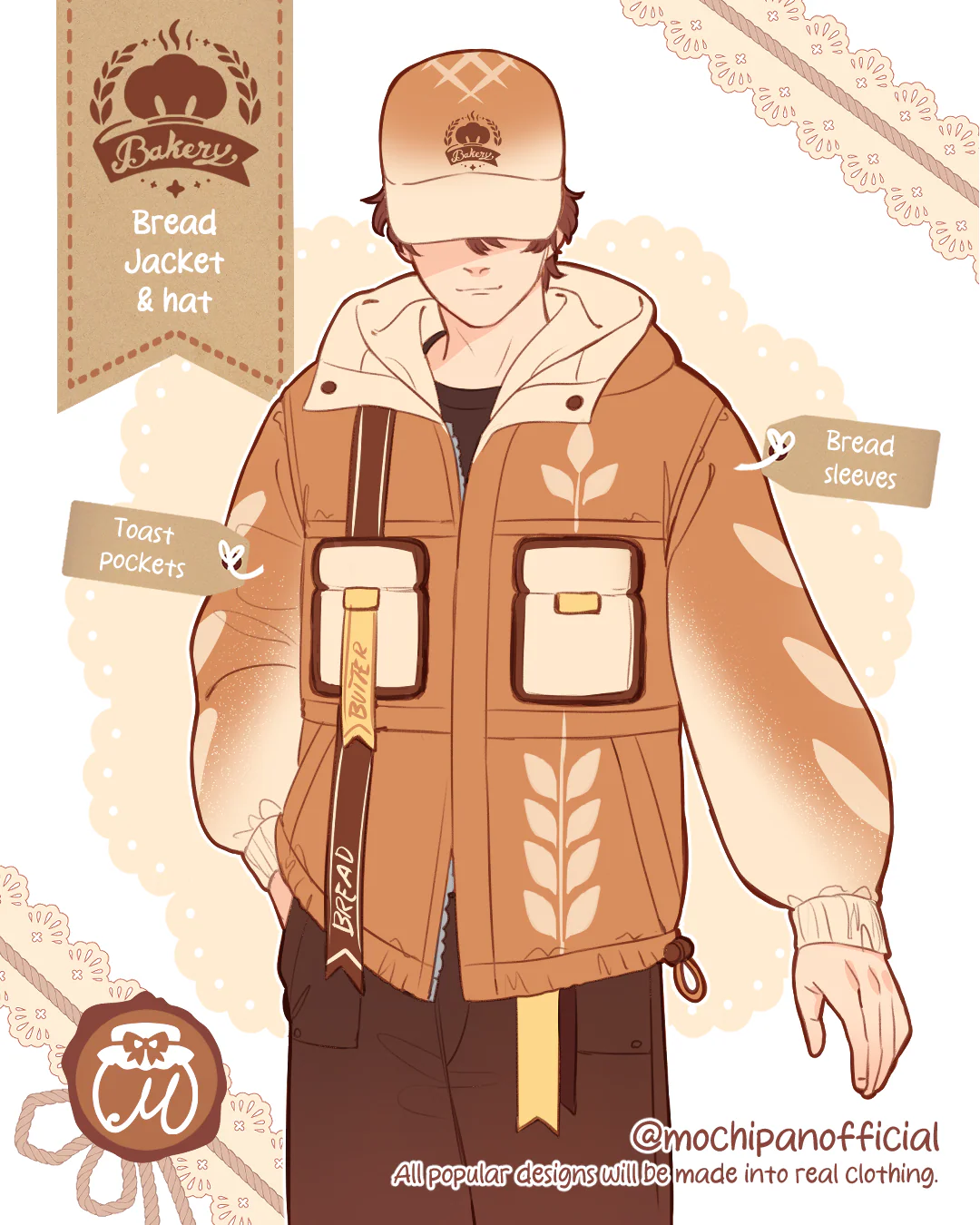 Unisex Baguette Jacket - Image 12