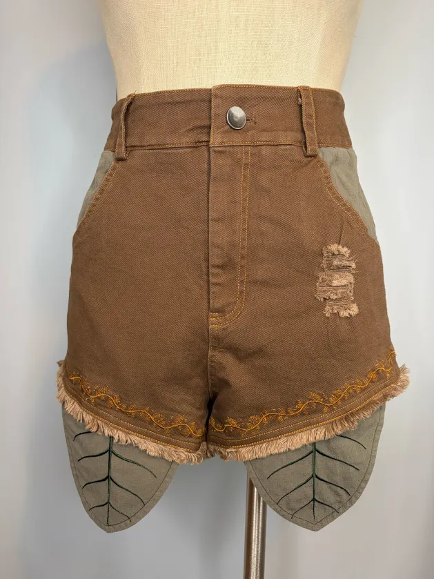(Pre-Order CLOSED) Woodland Shorts (Brown Restocking May 15th)(Green ESD: May 11th) - Image 4